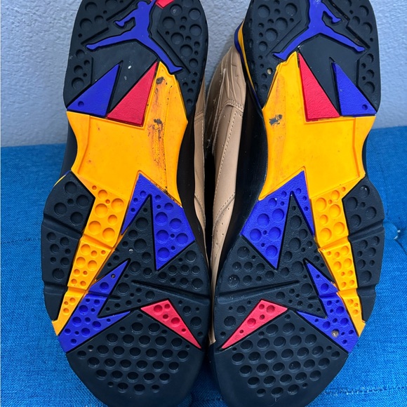 Air Jordan 7 Retro SE 10.5 Vachetta Tan/Black Taxi - Picture 6 of 7